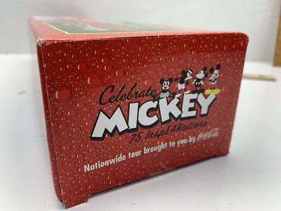 Coca-Cola Semi- 2004 Tour Carrier Trailer With Mickey Statue for