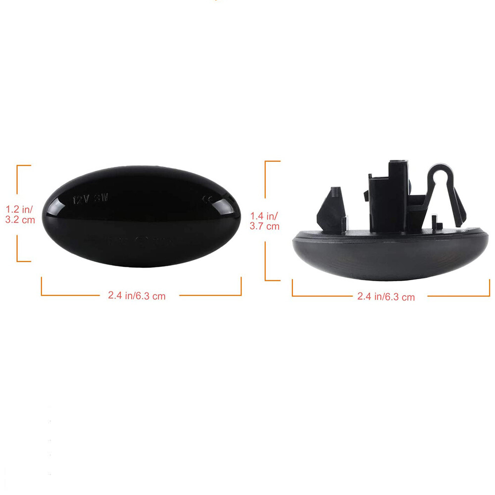 Indicatori Laterali A LED Per Parafango - Compatibili Con Peugeot 307, 206, Citroën C1, C2, Ecc. - Foto 13