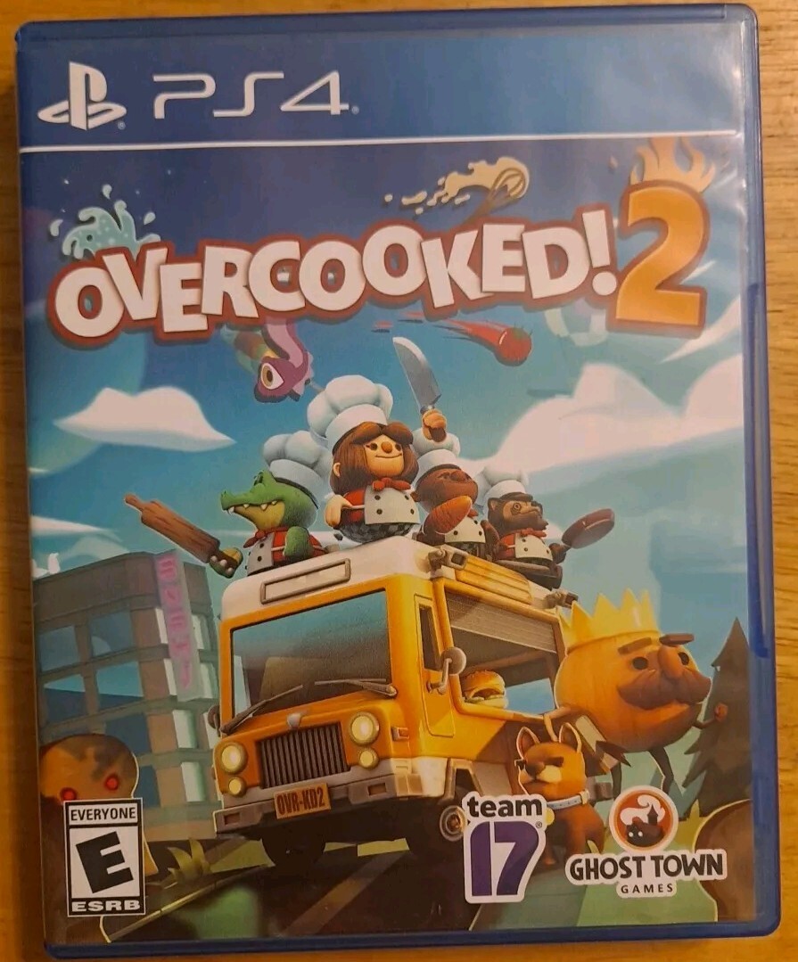 Overcooked! 2 PS4 (Sony PlayStation 4) by Ghost Town Games