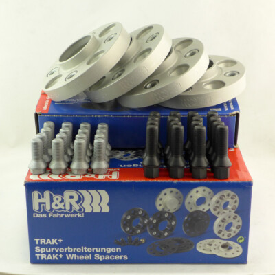 H&R Spurverbreiterung 60/60mm silber für Mini Typ Mini-N UKL-C UKL-K UKL-L