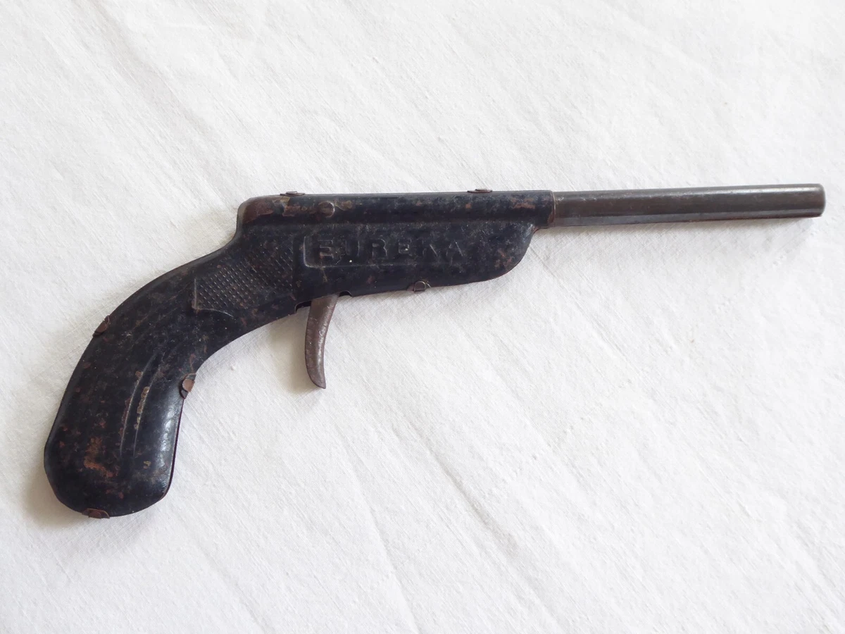 Ancien jouet pistolet EUREKA