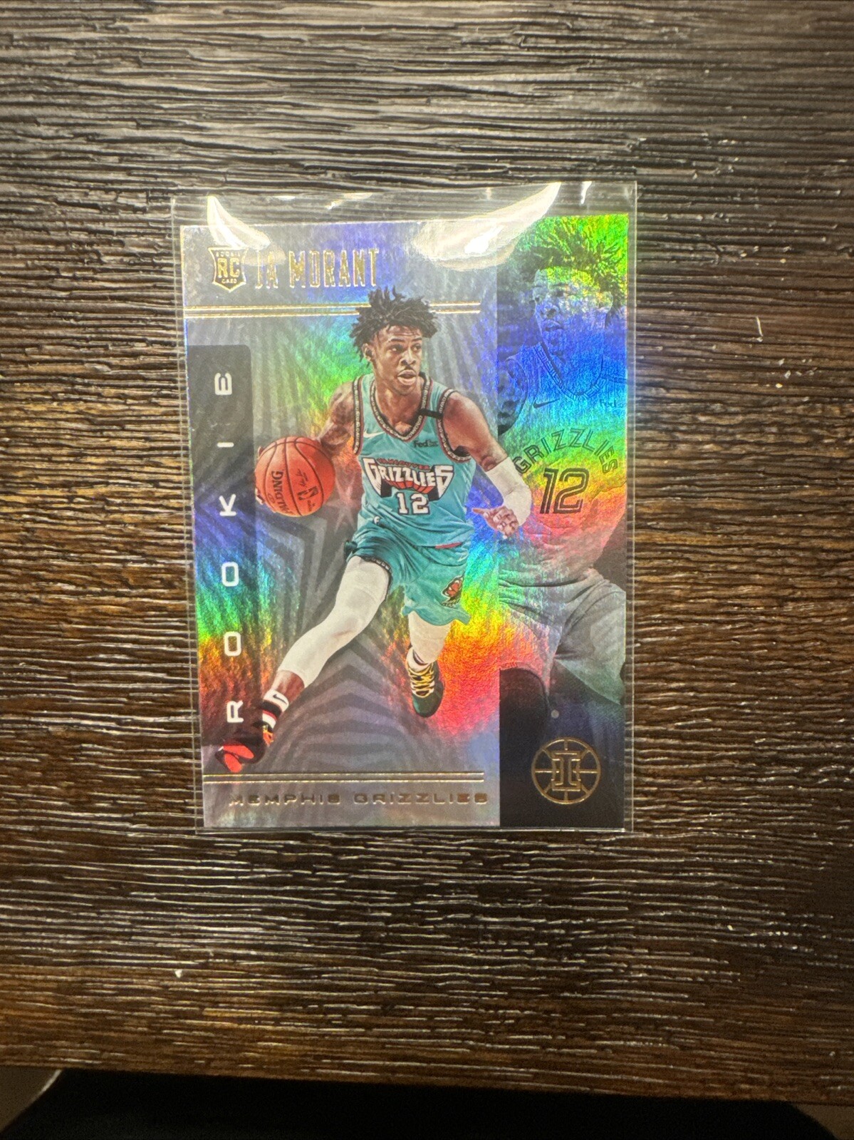 JA MORANT ILLUSIONS PRIZM ROOKIE CARD MEMPHIS GRIZZLIES RC  2019-20 Illusions