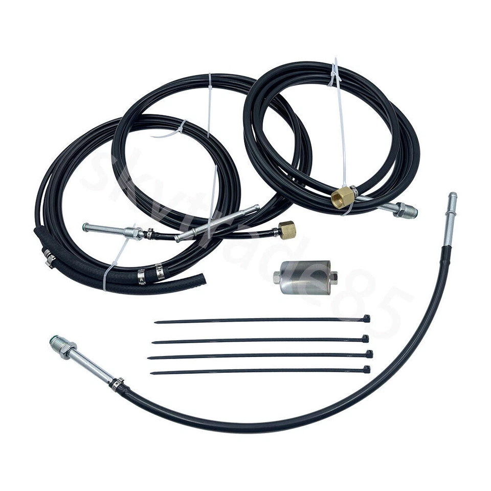 Truck Nylon Fuel Lines Kit For 1988-1997 Chevrolet GMC C1500/2500 K1500/2500 GAS Foto 4 de 4