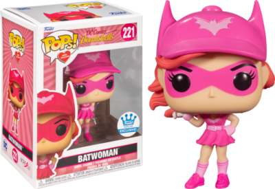 Funko Pop Wonder Woman Bombshell - Breast Cancer Awareness DC Comics Vinyl Figure