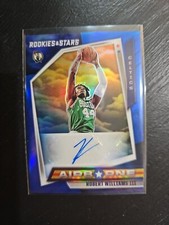 2021-22 Panini Chronicles Robert Williams Airborne Signature Blue Auto RC /25