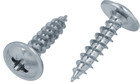 Aqbau® wood screw PZ flat head fully threaded galvanized