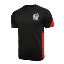 Icon Sports Men Mexico National Football Team Soccer Poly Shirt Jersey -07