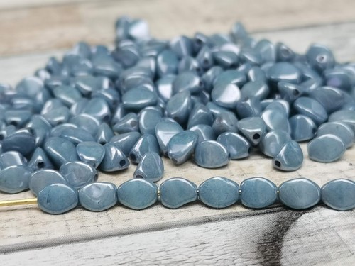 100 Czech glass pinch spacer beads 5 x 3 mm - VARIATY of COLORS - Picture 23 of 46