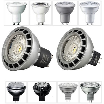 10er Pack LED GU10 MR16 Einbaustrahler Spot 3,4,5,6,8W Lampe (optional dimmbar)