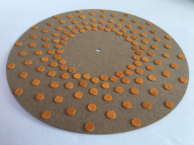 Vibes Audio Lab Turntable Vinyl Record Platter Mat(Thorens,Rega,Linn,Pro-Ject)