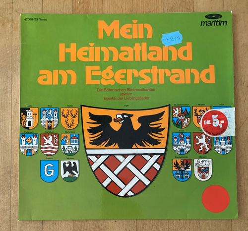 Die Egerländer Blasmusik – Mein Heimatland Am Egerstrand - Afbeelding 1 van 2