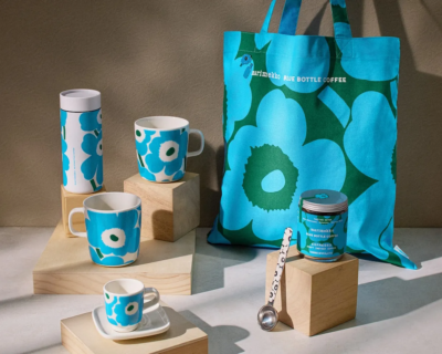 Marimekko × Blue Bottle Unikko Espresso Cup & Saucer Set 2025