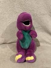 Vintage 1992 Barney The Dinosaur Plush Stuffed Animal Toy No Tags