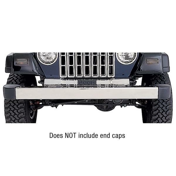Pare-chocs inox premium pour Jeep Wrangler TJ finition miroir haut de gamme