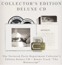 SEALED The Tortured Poets Department The Manuscript Collectors DELUXE CD