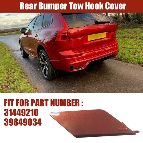 1pc Fits For Volvo XC60 2018-2023 31449210/39849034 Rear Bumper Tow Hook Cover - Picture 25 of 28