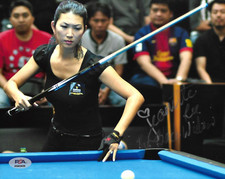 Jeanette Lee Black Widow Pool Signed Auto Autograph 8x10 Photo PSA DNA (B)