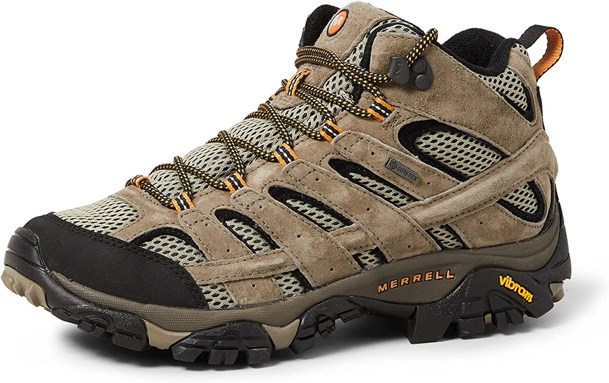 Merrell men's moab 2 smooth mid gtx clearance high rise hiking boots