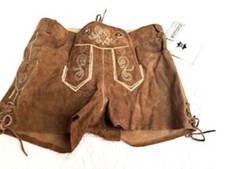 Never worn Vintage Esmara womens leather shorts goatskin