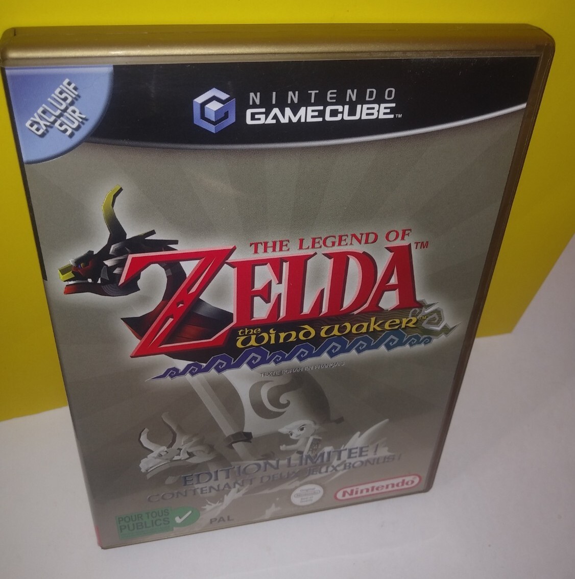 Zelda The Wind Waker Edition Limitée GameCube complet PAL FR