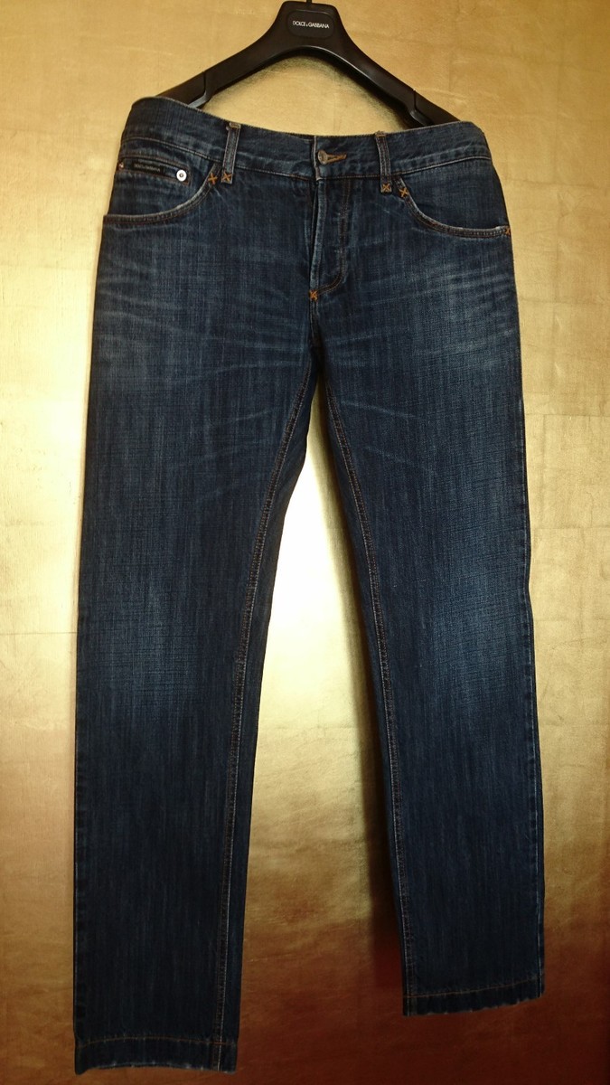 MENS SWEET GABBANA BLUE STONEWASHED JEANS WDP61/805N SIZE 50 D&G DG