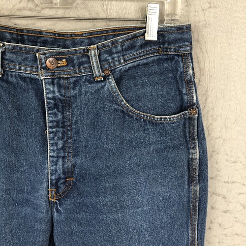 Vintage Rio Grande Jeans Juniors 13 Blue Denim 100% Cotton Western Retro Casual - 第 21/21 張圖片