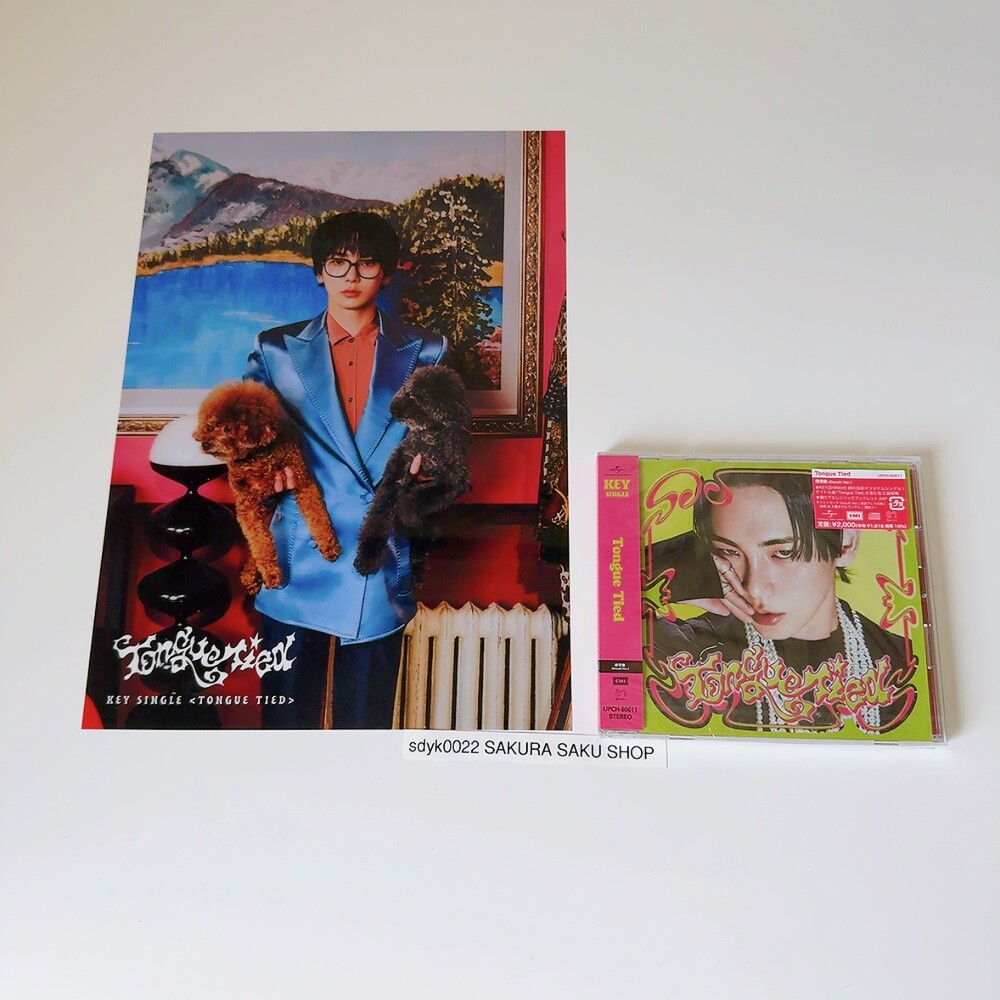 SHINee KEY Tongue Tied Occult Ver. CD+Booklet+Photocard Standard