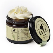 Handmade Whipped Tallow Balm Organic Body Butter with Infused Olive Oil - 1.3 Oz