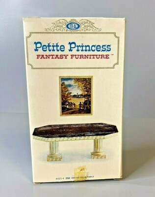VTG - Petite Princess Ideal Dining Room Table w/ Picture Fantasy Furniture #4421