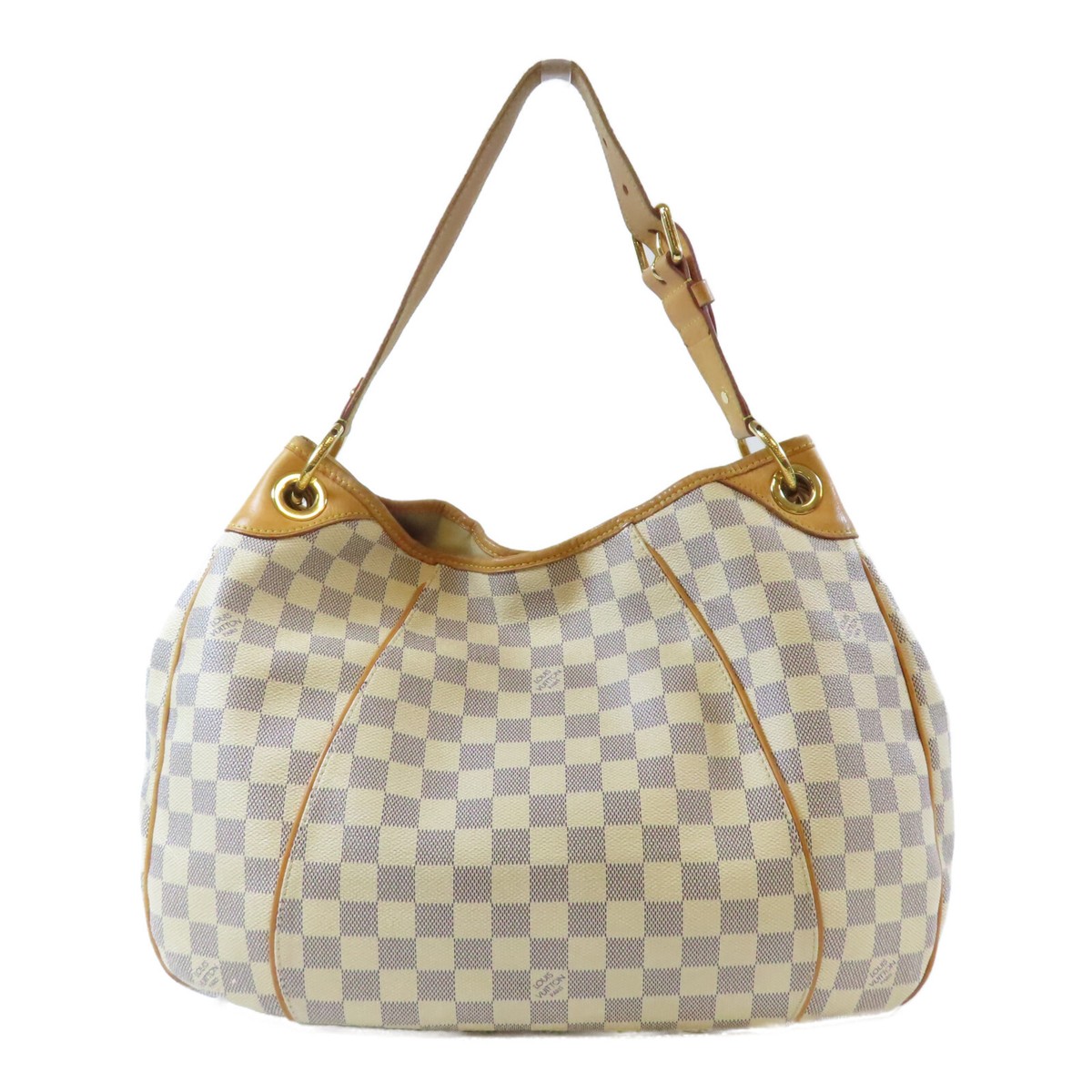 LOUIS VUITTON LV GHW Galliera PM Shoulder Bag N55215 Damier LOUIS VUITTON LV GHW Galliera PM Shoulder Bag N55215 Damier