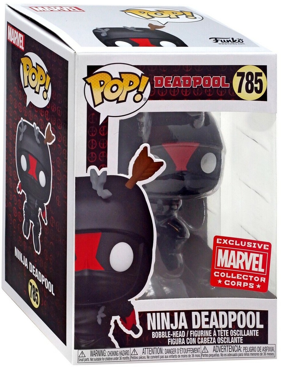 Funko POP! Marvel Ninja Deadpool Vinyl Figure #785 Exclusive! | eBay