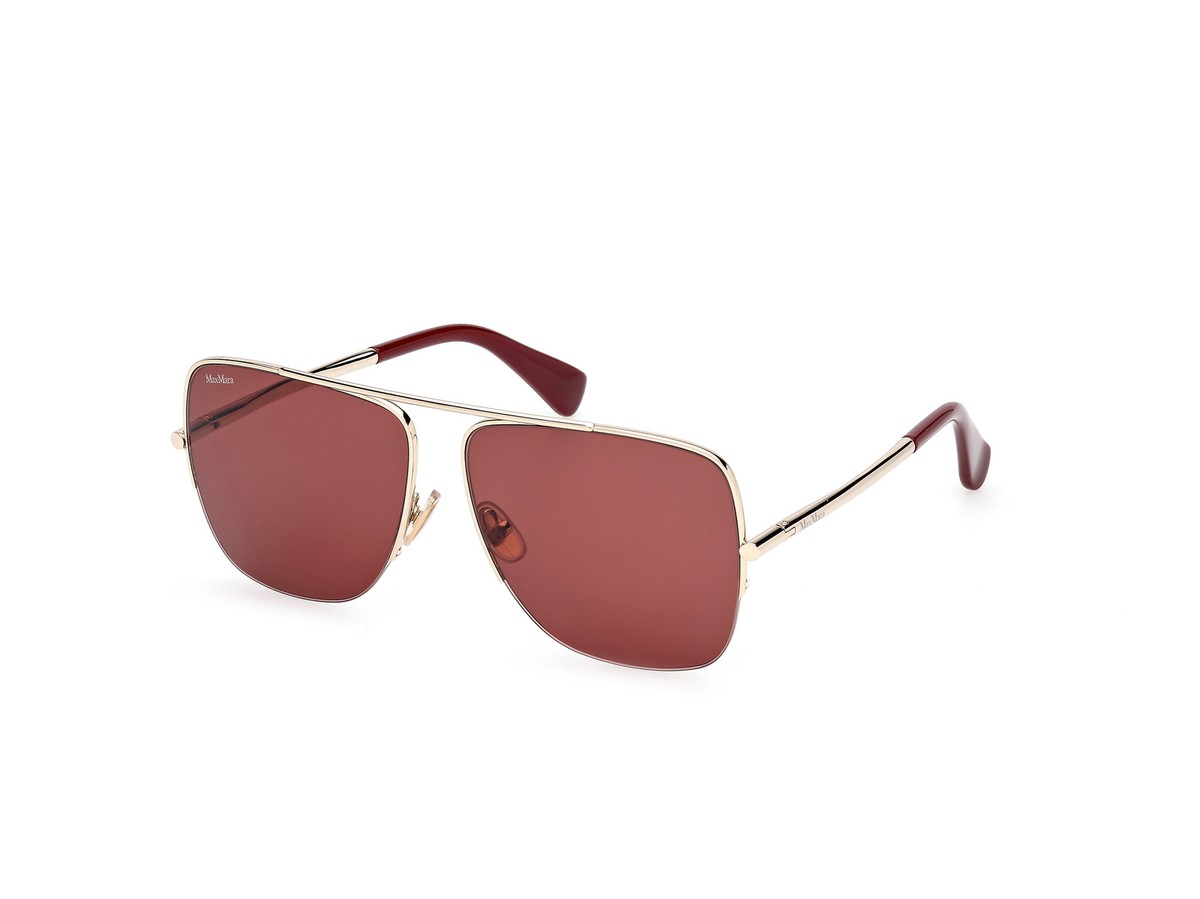 サングラス MAX MARA Woman Sunglasses Black MM0121/S GOLD MaxMara MM0121 32S pale gold 59/13/135 Women's Sunglasses | eBay