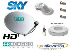 Parabola satellitare fracarro hd sky kit completo antenna parabolica offerta