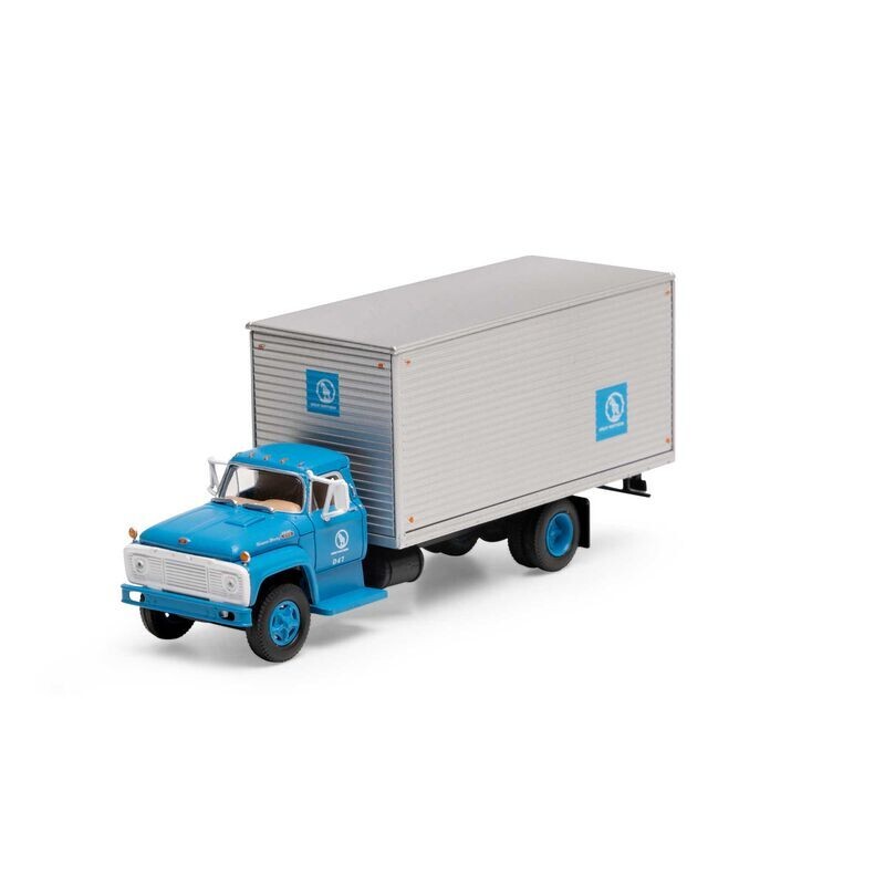 HO Ford F850 Box Van, GN #D47 | eBay