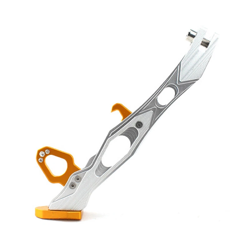 Motorcycle Bike Single Side Stand Leg Kickstand Supporter CNC Adjustable Height - Image 3 of 4