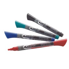 Quartet EnduraGlide Fine Tip Dry-Erase Markers, Assorted Colors, 4 Pack