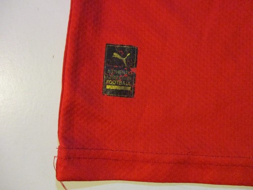 MAGLIA CALCIO HAKIM ZIYECH #7 MAROCCO CALCIO NAZIONALE MARCA PUMA DRYCELL XL - Foto 9 di 14