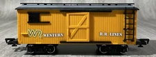 New Bright Great American Express Railroad Company Yellow Rail Car Denver Only