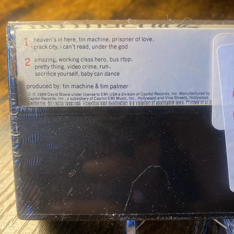 Tin Machine by Tin Machine (Cassette, May-1989, EMI) - David Bowie - Image 2 of 4