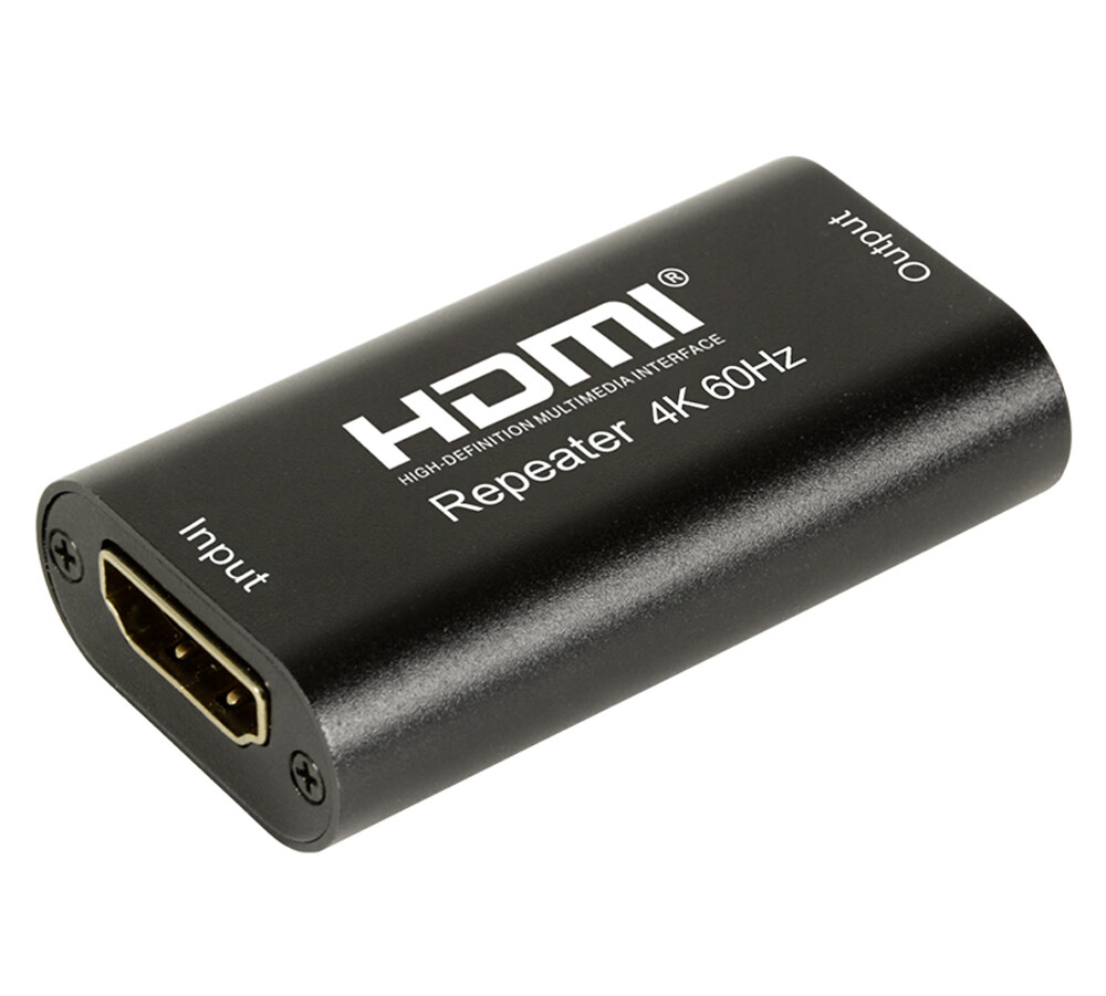 Techly Repeater HDMI 2.0 4K@60Hz 3D HDCP Fino a 40m