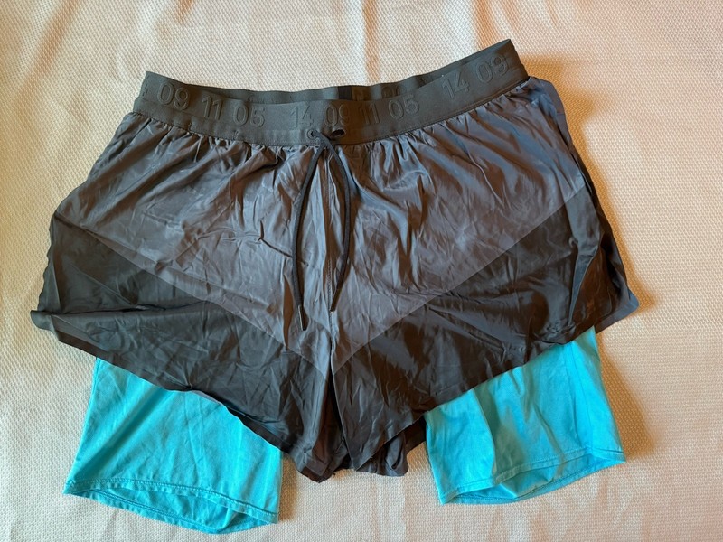 Nike Men's Dri-Fit Shorts Black, Gray & Teal Size XXL