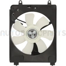 For 2006-2011 Honda Civic Front Right Side A/C Condenser Cooling Fan Assembly