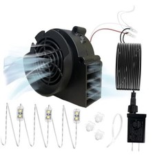 Halloween Inflatable Fan Replacement, 12V 0.5A Blower 0.75A Adaptor 3LEDS