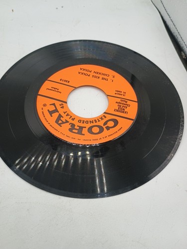 Lawrence Welk - Pick A Polka - Coral - CRL 56100 VG+ Extended Play 45 2 45's - Picture 13 of 13