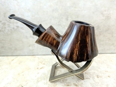 Straight Grain Chubby Volcano Volcano Handmade 9mm Pipe Pipe