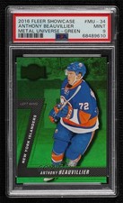 2016 Fleer Showcase Metal Universe PMG Green 6/10 Anthony Beauvillier PSA 9 0jq3