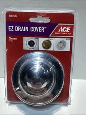 EZ Drain Cover Chrome 4007567