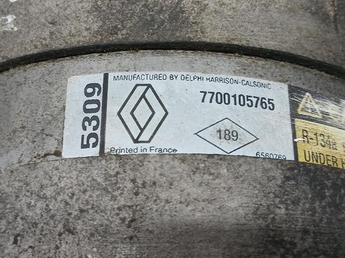 7700105765 218350 klimakompressor RENAULT MEGANE I FASE 2 BERLINA BA0 1999