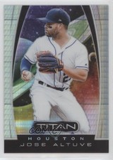 2019 Panini Chronicles Titan Hyper Prizm 86/299 Jose Altuve #15 0s55