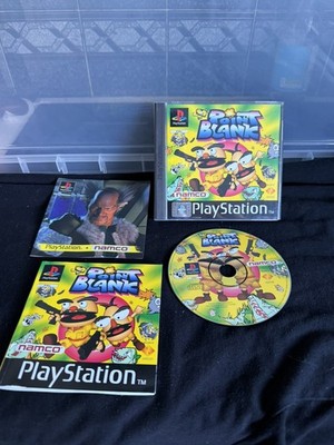 Point Blank (1) PAL Sony PlayStation 1 PS1 Spiel mit Handbuch (Namco, 1997)